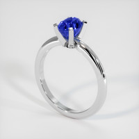 1.76 Ct. Sapphire Ring, 14K White Gold 2