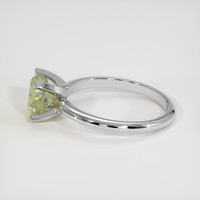 1.90 Ct. Sapphire Ring, 14K White Gold 4