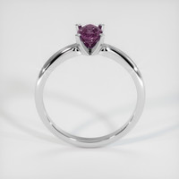 0.70 Ct. Bi Color Sapphire Ring, 14K White Gold 3