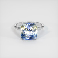 5.04 Ct. Sapphire Ring, 14K White Gold 1