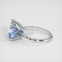 5.04 Ct. Sapphire Ring, 14K White Gold 4