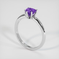 1.04 Ct. Gemstone Ring, 14K White Gold 2