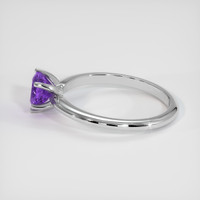 1.04 Ct. Gemstone Ring, 14K White Gold 4