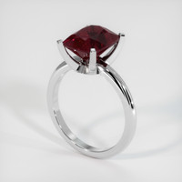 3.89 Ct. Gemstone Ring, 14K White Gold 2