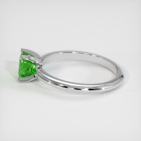 0.73 Ct. Gemstone Ring, 14K White Gold 4