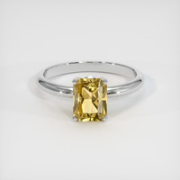 1.77 Ct. Gemstone Ring, 14K White Gold 1