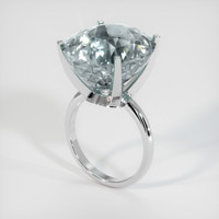 18.94 Ct. Gemstone Ring, 14K White Gold 2