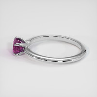 1.30 Ct. Gemstone Ring, 14K White Gold 4