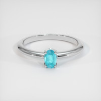 0.31 Ct. Gemstone Ring, 14K White Gold 1