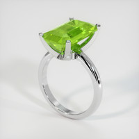 7.27 Ct. Gemstone Ring, 14K White Gold 2