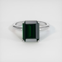 3.17 Ct. Gemstone Ring, 14K White Gold 1