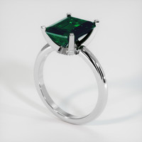 3.17 Ct. Gemstone Ring, 14K White Gold 2