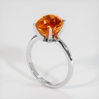 6.15 Ct. Gemstone Ring, 14K White Gold 2