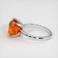6.15 Ct. Gemstone Ring, 14K White Gold 4