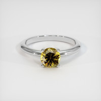 1.01 Ct. Gemstone Ring, 14K White Gold 1