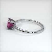 1.26 Ct. Sapphire Ring, 14K White Gold 4