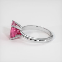 3.37 Ct. Sapphire Ring, 14K White Gold 4