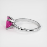 1.77 Ct. Sapphire Ring, 14K White Gold 4