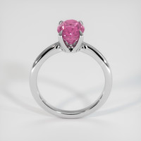 1.92 Ct. Pink Sapphire Ring, 14K White Gold 3