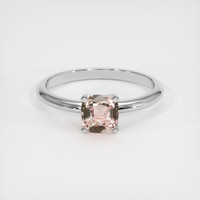 1.08 Ct. Sapphire Ring, 14K White Gold 1