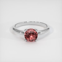 1.22 Ct. Sapphire Ring, 14K White Gold 1