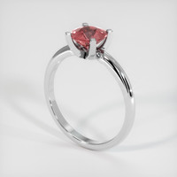 1.22 Ct. Sapphire Ring, 14K White Gold 2