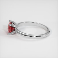 1.22 Ct. Sapphire Ring, 14K White Gold 4