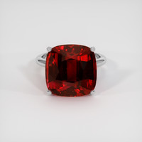 20.00 Ct. Ruby Ring, 14K White Gold 1