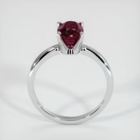 2.02 Ct. Ruby Ring, 14K White Gold 3