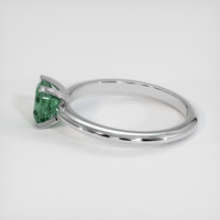 1.14 Ct. Sapphire Ring, 14K White Gold 4