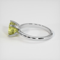 2.43 Ct. Sapphire Ring, 14K White Gold 4