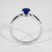 0.57 Ct. Sapphire Ring, 14K White Gold 3