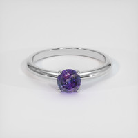 1.02 Ct. Sapphire Ring, 14K White Gold 1
