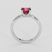 1.14 Ct. Padparadscha Sapphire Ring, 14K White Gold 3