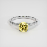 1.58 Ct. Sapphire Ring, 14K White Gold 1