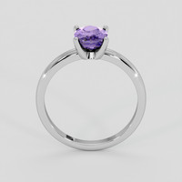 1.37 Ct. Color Change Sapphire Ring, 14K White Gold 3
