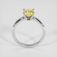 1.46 Ct. Yellow Sapphire Ring, 14K White Gold 3