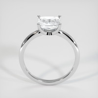 2.01 Ct. White Sapphire Ring, 14K White Gold 3