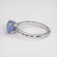 2.79 Ct. Blue Sapphire Ring, 14K White Gold 4