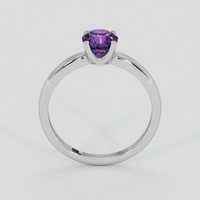1.10 Ct. Purple Sapphire Ring, 14K White Gold 3