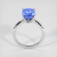 5.12 Ct. Blue Sapphire Ring, 14K White Gold 3