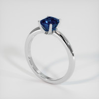 2.02 Ct. Sapphire Ring, 14K White Gold 2