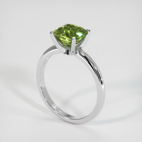 2.53 Ct. Sapphire Ring, 14K White Gold 2