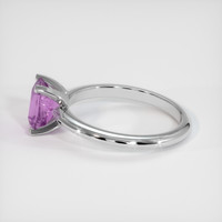 1.00 Ct. Sapphire Ring, 14K White Gold 4