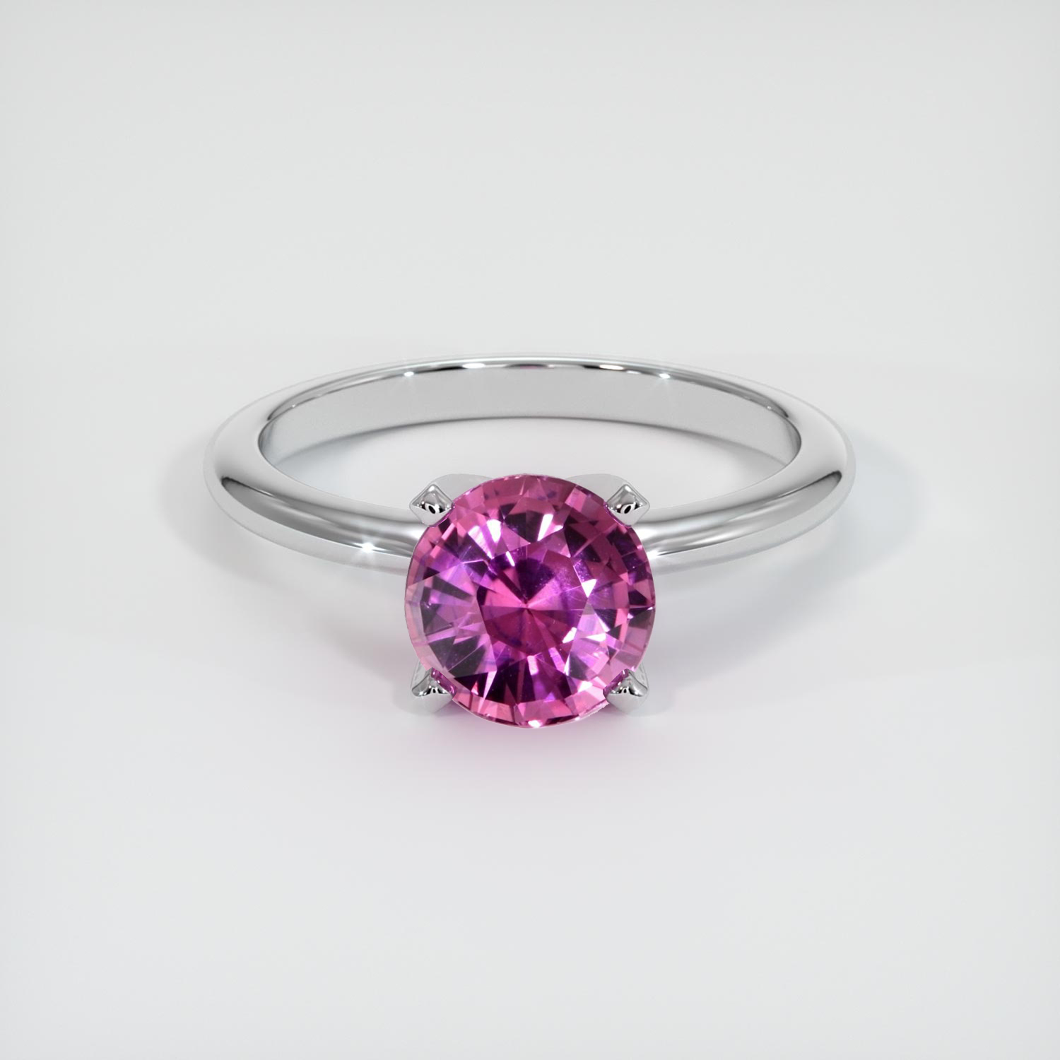 Sapphire Ring 2.07 Ct. 14K White Gold | The Natural Sapphire