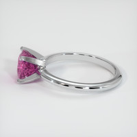 2.07 Ct. Sapphire Ring, 14K White Gold 4