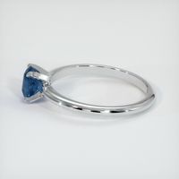 1.07 Ct. Sapphire Ring, 14K White Gold 4