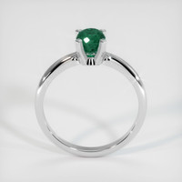 0.91 Ct. Sapphire Ring, 14K White Gold 3