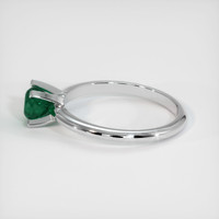 0.91 Ct. Sapphire Ring, 14K White Gold 4