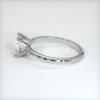 1.09 Ct. White Sapphire Ring, 14K White Gold 4